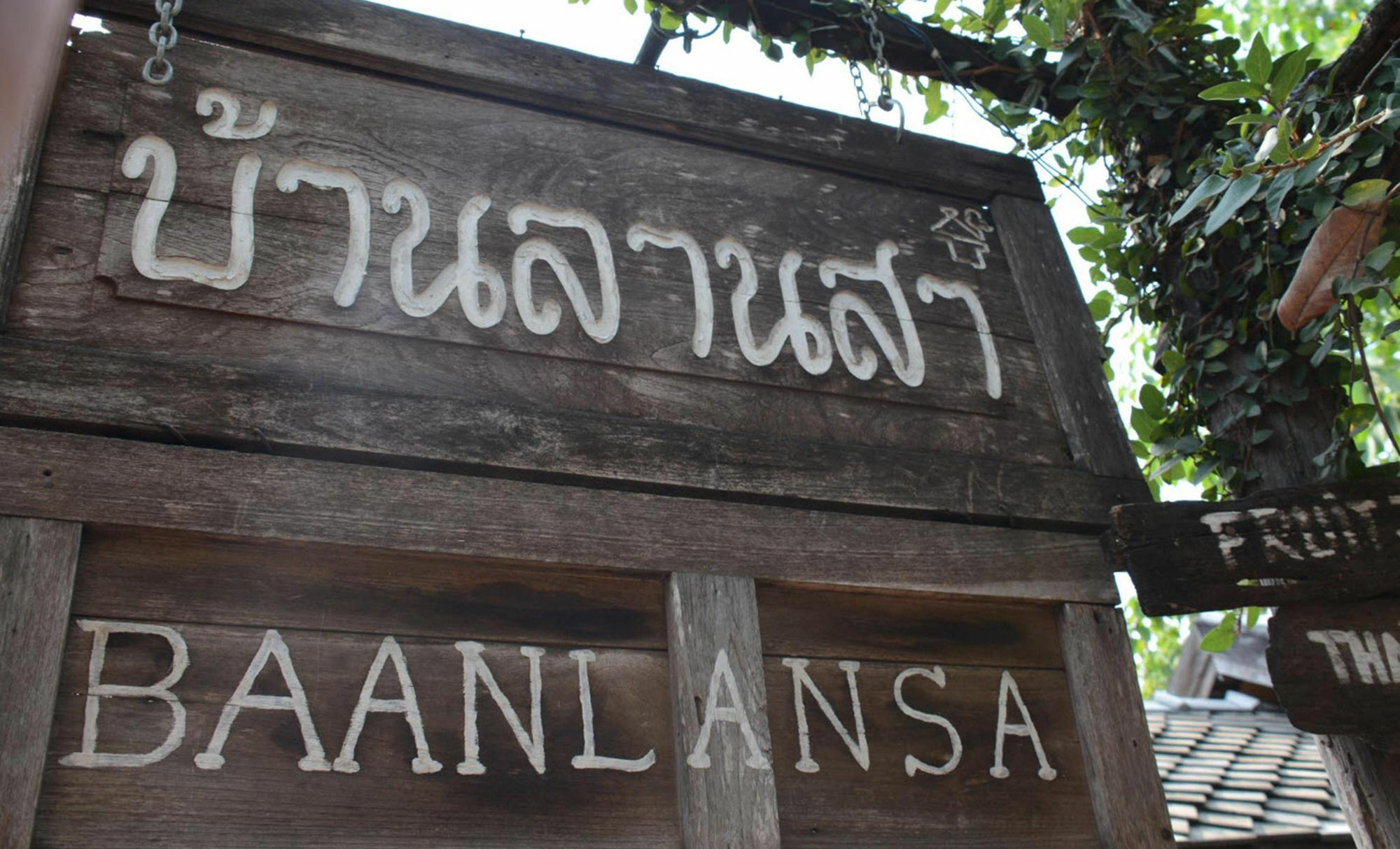Baanlansa Bed&Bar Hotel Chiang Mai Exterior foto