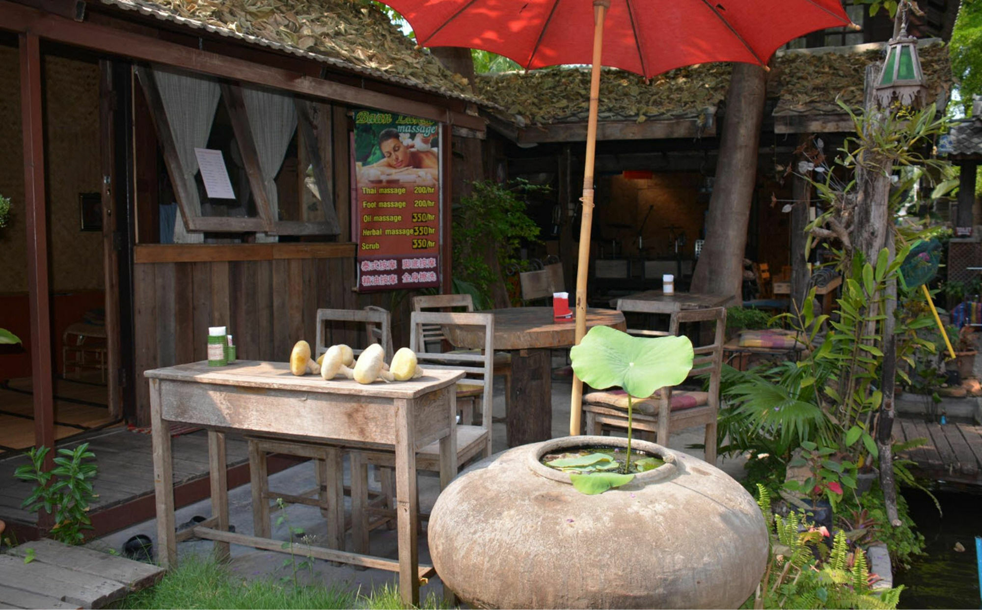 Baanlansa Bed&Bar Hotel Chiang Mai Exterior foto